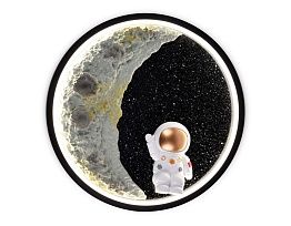Настенный светильник Космонавт на луне Astronaut on the Moon Amazon Home D30 BK AMG006693
