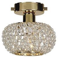 Потолочный светильник с плафоном из хрусталя Cocoon Gold Loft-Concept 48.595-3