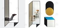Зеркало Bower Fold Floor Shape Mirror 50.011