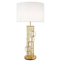 Настольная лампа Eichholtz Table Lamp Lorenzo Gold & white