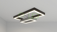 Дизайнерский накладной/подвесной светодиодный профильный светильник Siled Cuadra 02 Profile SLD-CUADRA02-PROF-1000
