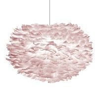 Люстра из перьев Plumage Pink | диаметр 45 см AMG006499