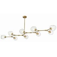 Люстра Branching Bubble Chandelier 9 gold
