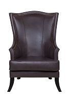 Кожаное кресло темно-коричневое Chester leather MAK interior KS-957-GLB2