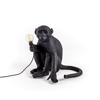 SLT Monkey Black Table Lamp Настольная лампа Обезьяна MS40002