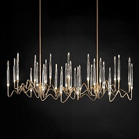 Люстра Long Chandelier Gold L120 by Il Pezzo Mancante LG61112