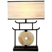 Настольная лампа с абажуром Chinese Style Modern Table Lamp Loft-Concept 43.1109-0