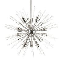 Люстра Welund Sputnik Chandelier chromium | диаметр 49 см