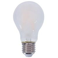 Белая матовая лампочка LED E27 6W тёплый свет Loft Concept 45.029