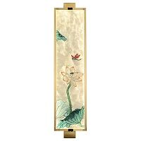 Настенный светильник Lotus Flower and Dragonfly Oriental Scenes Wall Lamp Loft-Concept 44.2366-0