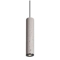 Подвесной светильник Concrete Pipe | Высота 25 см
