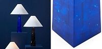Настольная лампа Jonathan Adler Prisma Table Lamp Blue Loft-Concept 43.1102