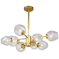 Люстра Branching Bubble Chandelier gold 8