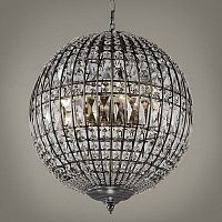 Люстра Gatsby Sphere Chandelier Silver | Диаметр 40 см