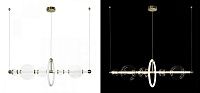 Люстра светодиодная линейная Iona Necklace белая 90 см 40.5702-3
