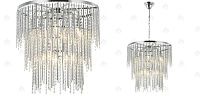 Люстра Crystal Wind Chimes Chrome Chandelier 40.4730-2