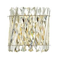 Бра Crystal Crossed Stripes Gold