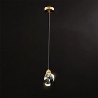 Подвесной светильник Crystal rock 1 gold Delight Collection