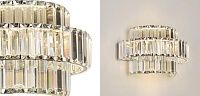 Бра Crystal Shine Linda Chrome Wall Lamp B Loft-Concept 44.1581-2