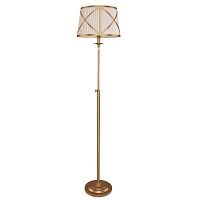 Торшер с абажуром Provence Lampshade Light Gold Floor Lamp 41.402-3