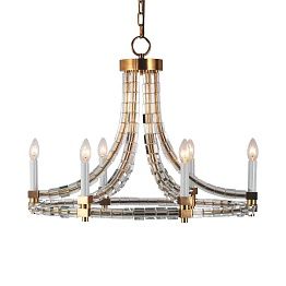 Люстра подвесная Gramercy Home Mirayn CH114-6-BRS