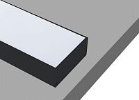 Подвесной/накладной алюминиевый профиль Donolux DL18513Black