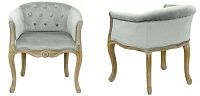 Кресло French Provence Armchair Roderic light blue 01.737