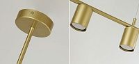 Люстра TRIBES CHANDELIER Gold 2 вида плафонов Loft-Concept 40.6146-3
