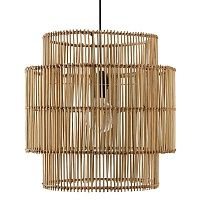 Подвесной светильник Larsen Wicker Bamboo | Диаметр 46