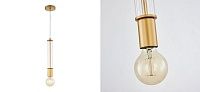 Подвесной светильник цвета золота Industrial Loft-Concept 40.6166-3