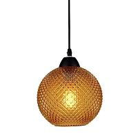 Подвесной светильник Crystal Galaxy Ball amber glass