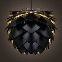 Подвесной светильник pine cone Black & Gold 45 Loft Concept 40.778
