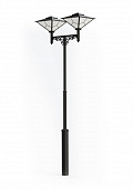 Русские фонари Парковый фонарь с 2 лампами Exbury 540-32/b-50