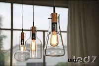 Светильник подвесной LED7 Future Lighting Wood Design Glass F3