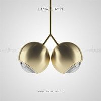 Металлический светильник подвес в стиле Лофт шарообразной формы. Lampatron KYORI ONE