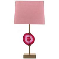 Настольная лампа Pink Agate Design Table Lamp Loft-Concept 43.1157