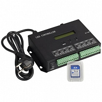 Контроллер HX-803SA DMX (8192 pix, 220V, SD-карта) Arlight 019859