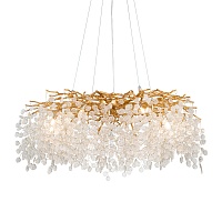 Люстра подвесная Delight Collection FTB006R-100 brass/clear