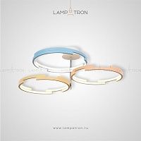 Серия светодиодных светильников в виде зубчатых колец Lampatron DANELA