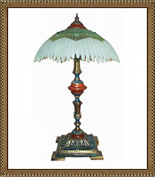 Настольная лампа Толедо/оксид ННБ21-2х60-061