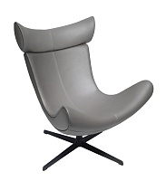 Кресло TORO серый экокожа Bradexhome RF 0557