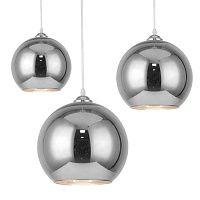 Подвесной светильник SILVER mirror shade modern pendant Loft Concept 40.2201