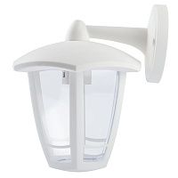 Уличный настенный светильник ЭРА НБУ 07-40-004 «Дели 3» белый Б0051198