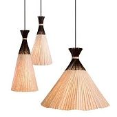 LLU-B-1429 LUAU Hanging Lamp Large (Brown)