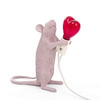 Настольная лампа Mouse Lamp Love Edition USB 15220SV