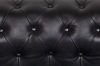 Диван MAK interior Chesterfield black leather 2S 7LV24004-2-BGL
