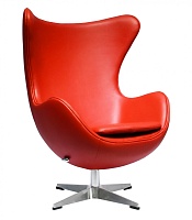 Кресло EGG CHAIR красный FR 0481
