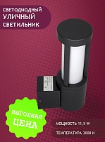Светильник светодиодный Elvan PJ-1507/1-11.5W-WW-Gr