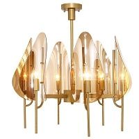 Люстра Chandelier Max Ingrand Fontana Arte Amber glass Loft Concept 40.2096-0