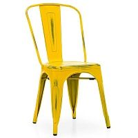 Кухонный стул Tolix Chair Vintage Yellow designed by Xavier Pauchard in 1934 03.120